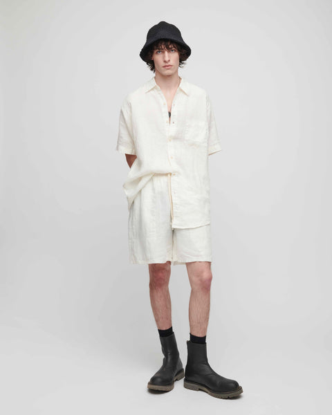 White Linen Shorts (Secondhand)