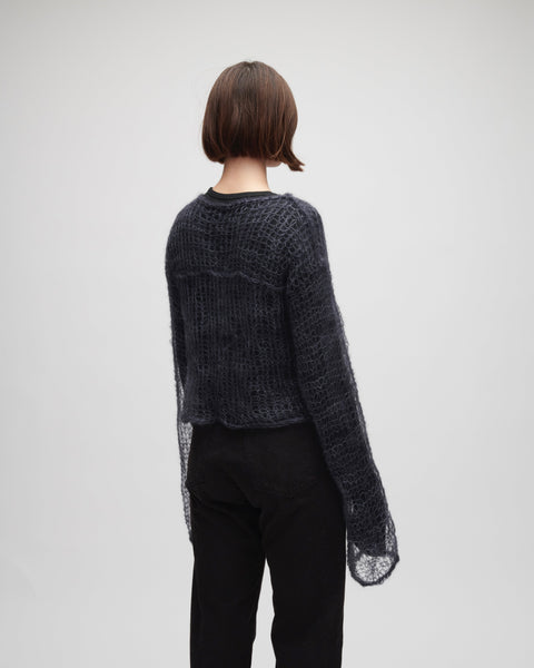 Charcoal Mohair Sweater (Secondhand)