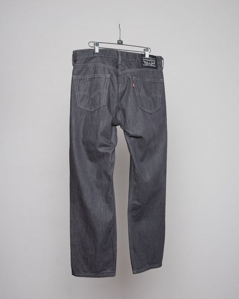 Charcoal Straight Jeans