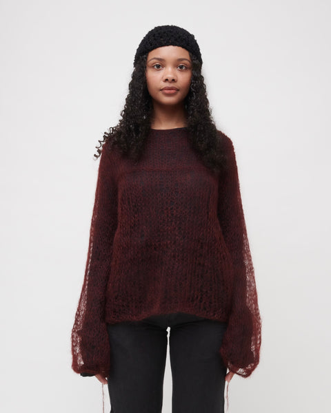 Red Mohair Sweater (Secondhand)