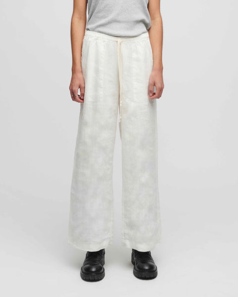 SAMPLE - White Linen Pants