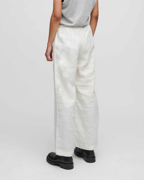SAMPLE - White Linen Pants