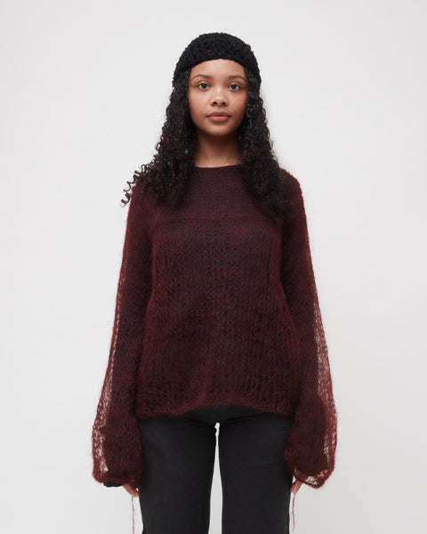 Red Mohair Sweater
